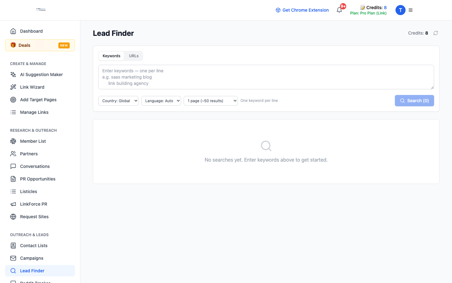 Lead Finder.