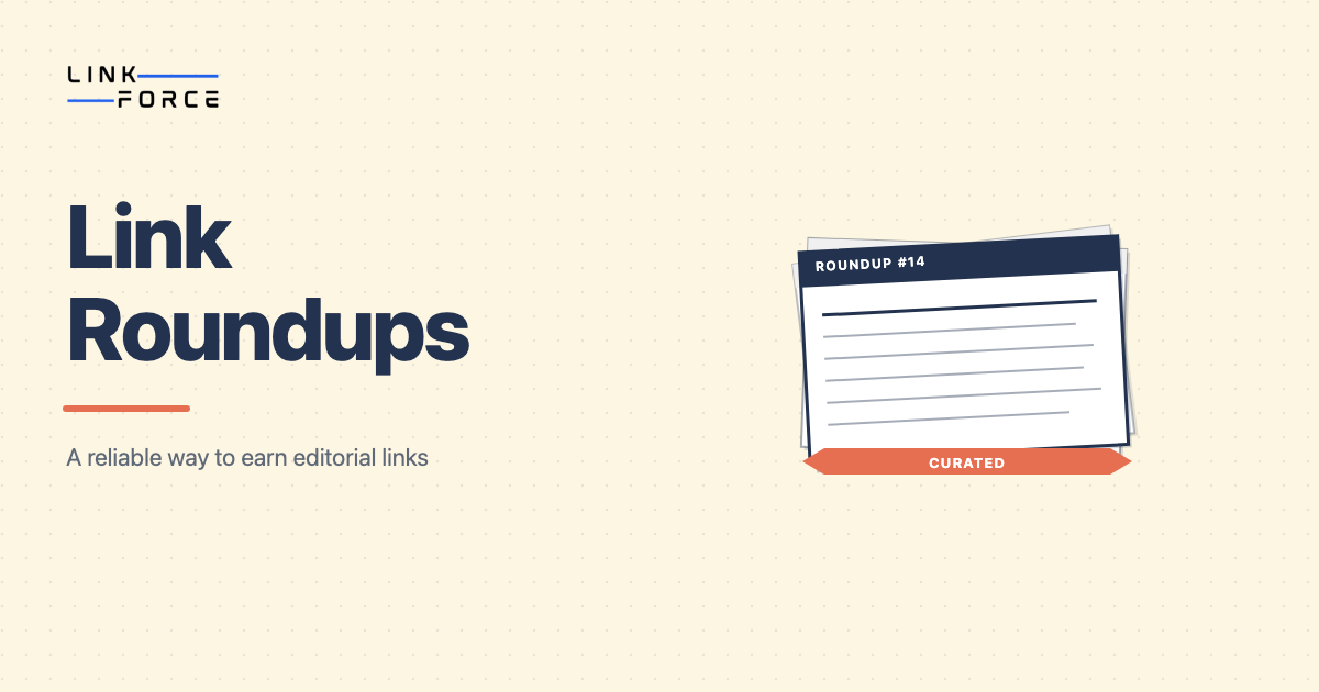 LinkForce featured image: link roundup