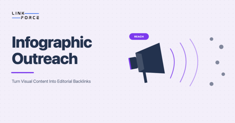 LinkForce featured image: Infographic Outreach: How to Get Editorial Backlinks From Visual Content