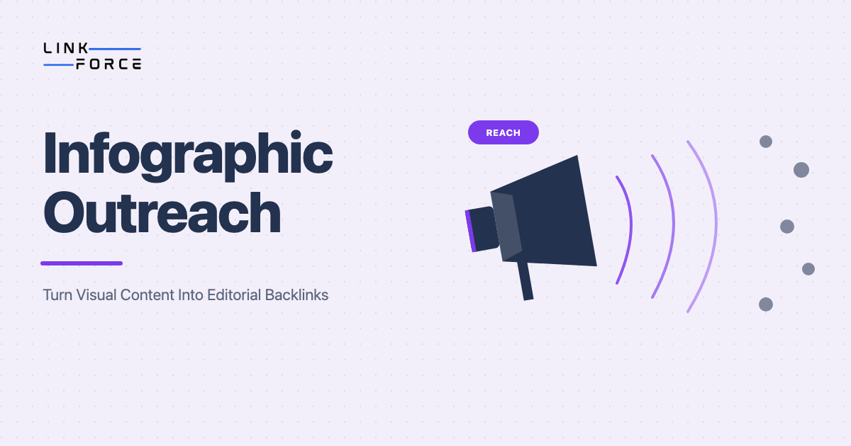 LinkForce featured image: Infographic Outreach: How to Get Editorial Backlinks From Visual Content