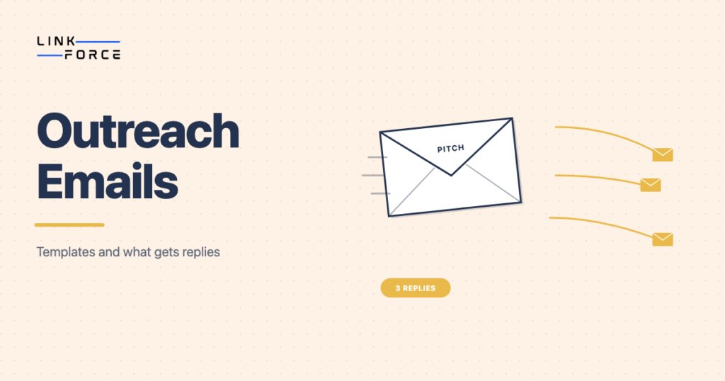 LinkForce featured image: outreach emails