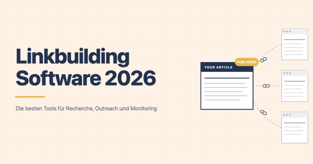 Linkbuilding Software