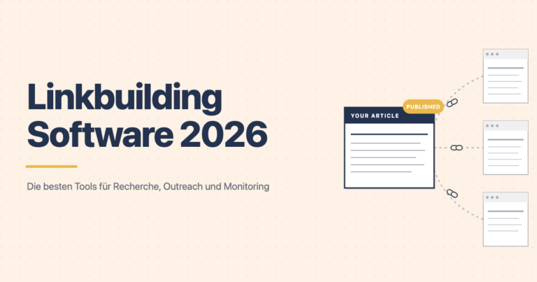 Linkbuilding Software