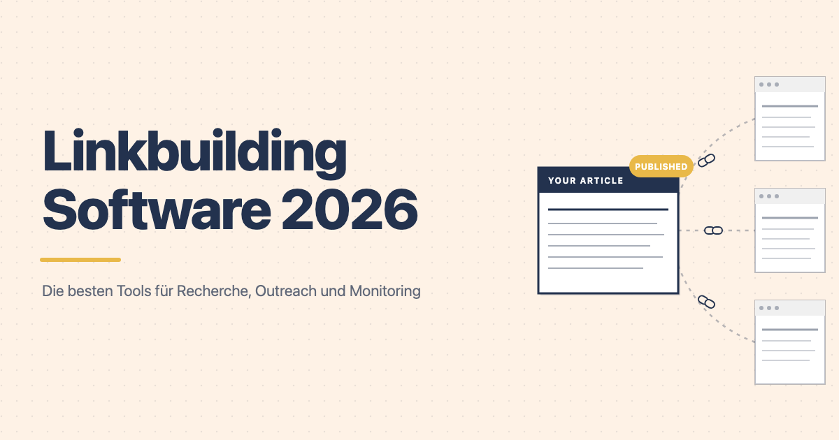Linkbuilding Software