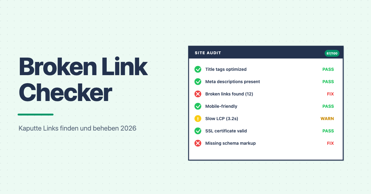 broken link checker