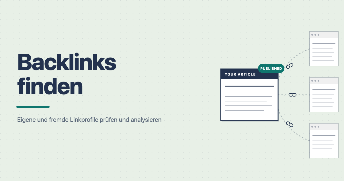 backlinks finden