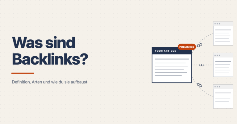 Was sind Backlinks - Definition und Arten