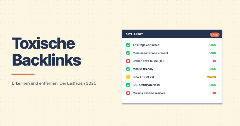 toxische backlinks