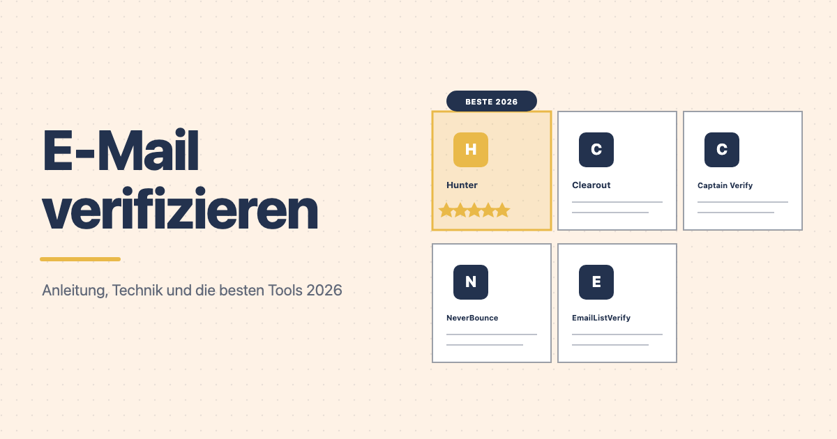 e-mail verifizieren