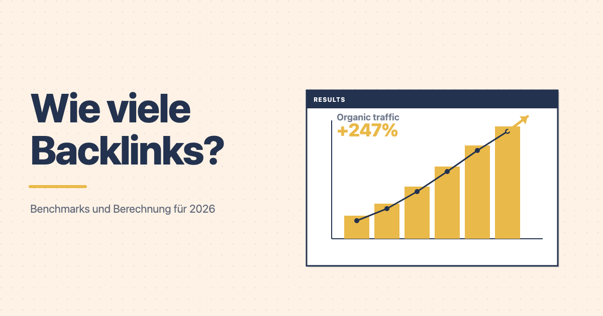 wie viele backlinks braucht man