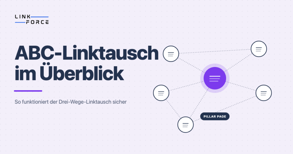 ABC-Linktausch: Drei-Wege-Linktausch Diagramm